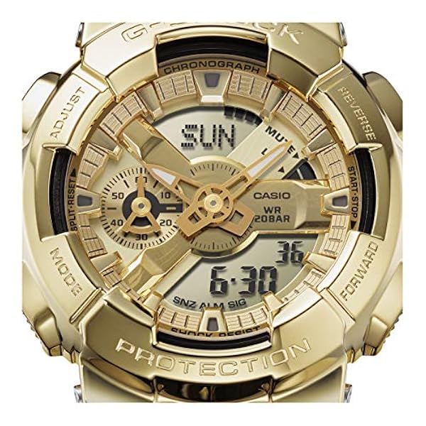 Casio Herr analog digital kvartsur med plastrem GM-110SG-9AER